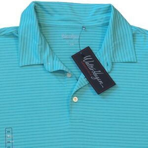 NWT Walter Hagen Golf Stripe Polo Shirt Size.XXL